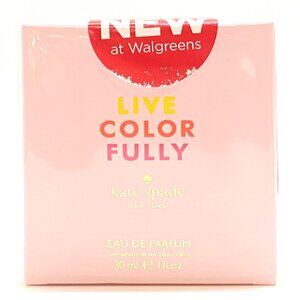 Kate Spade *LIVE COLORFULLY* Eau de Parfum Spray 1oz. (30 ml) New/Sealed